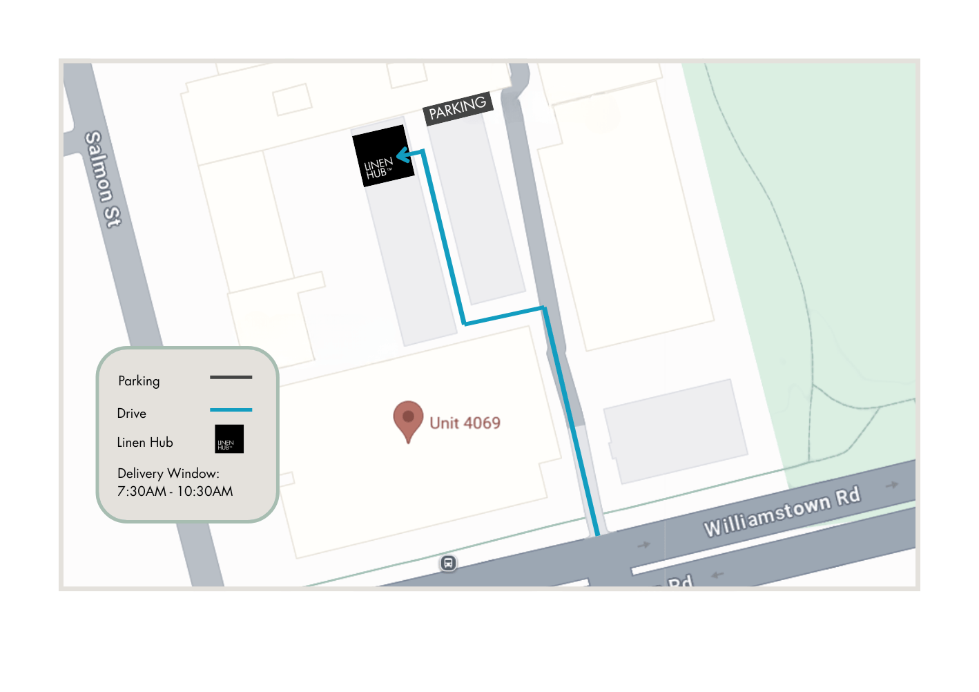 Port Melbourne Delivery Window