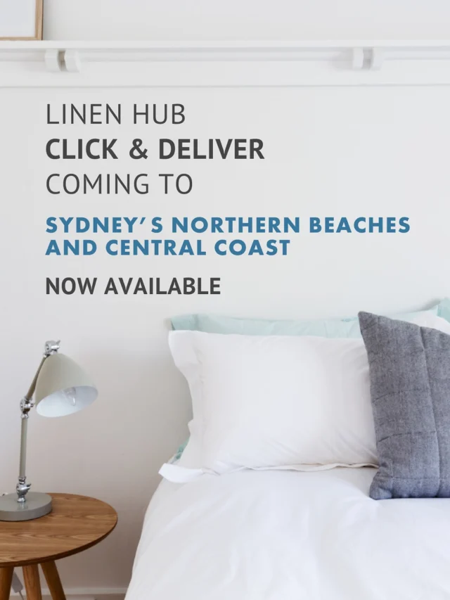 PSA 📣 the MVP award goes to our Sydney team for making this happen weeks ahead of schedule!

Our Linen Hub Deliver service is officially live on Sydney’s Northern Beaches + the Central Coast!
Why you’ll love Linen Hub - Deliver 🚚

🛏️ Fresh hotel-quality linen delivered straight to your door
⏰ More time back in your week (no more last minute laundry runs)
🌊 Perfect for Airbnb + short-stay hosts in beachside locations
♻️ Sustainable and professionally laundered linen
📱 Easy online account set-up + low cost pricing

Link in bio for full pricing & online account registration.

#nsw #linen #hire #newsouthwales #beach #coastal #airbnb #superhost #airbnbhost #holiday #rental #centralcoast #erina #brookvale #shortstay #accommodation #holidays #relax #linenhire #linenhub #launch #open