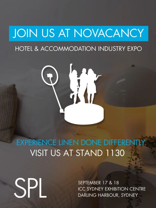 Just 9 days to go until @novacancyexpo and we're bringing something new to the stand!

This year, we're levelling up your experience with a 360 booth so you can see linen done differently from every angle. 

Come visit us at Stand 1130 to meet the team, explore our latest innovations and discover how we're helping streamline operations and reduce costs. 

We can't wait to connect, see you there!

#NoVacancyExpo #360videobooth