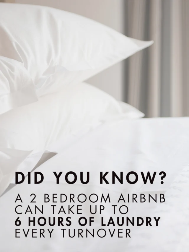 Do you have 6 hours spare in your day?

Did you know that's how long it can take to wash, dry and fold every sheet, towel and pillowcase after a guest checks out of a 2 bedroom Airbnb. 

We know crazy! Who has 6 hours spare in a day. 

Most hosts don't realise how much time these loads actually cost in time. And everyone knows, time is money. 

Between waiting for washers to finish, drying cycles that drag on and the endless folding that follows. It can feel impossible to get it done, particularly on days when you've got another guest checking in the same day.

Hosting shouldn't feel like running a laundromat.

We can help you get that time back. When you say yes to Linen hub we supply fresh, hotel quality linen right when you need it. 

1. Simply order online
2. Collect or get it delivered to your business
3. Drop it off at your nearest collection point or get it picked up at your next delivery. 

Elevate every guest experience with fresh linen, efficient turnovers and a more sustainable, cost saving solution for your property. 

More time for guests. More freedom for you.