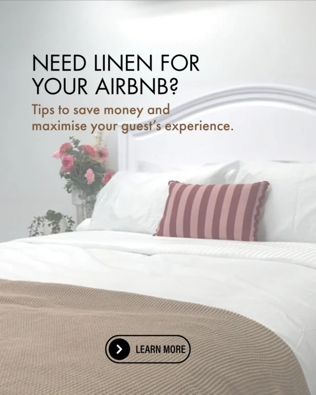 Hosting on Airbnb? It's the details that turn a good stay into a 5-star experience. 

Whether you're new to hosting or a seasoned Super Host, setting the right tone for your guests starts with a clean, comfortable and stylish space, and that begins with your linen!

We know how important it is to create a welcoming environment that guests remember and appreciate. From crisp white sheets to fluffy towels and durable bedding, quality linens aren't just a luxury they're a hosting essential.

Here are our top tips and tricks to elevate your Airbnb setup, so whether you're running one listing or managing multiple properties, these small changes can lead to better reviews, more bookings and less stress.

Swipe across for all the tips and don't forget to save this post for your next reset day!

#Airbnb #SuperHost #Tips #Australia