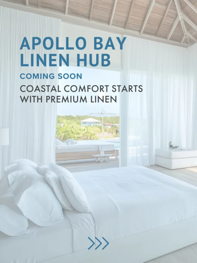 📢 NEW Linen Hub location coming soon in VIC!

We’re expanding our Click & Collect/Deliver service to Apollo Bay, making it easier than ever to access premium, hotel quality linen without the stress.

Hosting in these areas?

Be the first to access our new hubs,  register your account now via the link in bio.

#apollobay #linen #australia #coastal #melbourne