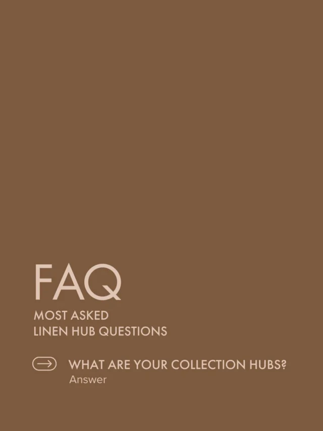We know that getting your linen shouldn't be a mission, so we’re breaking down how our Collection Hubs work to make your life easier.

From boutiques stays to airbnbs, we’ve built a network that ensures no stress or laundry headaches. Just fresh linen when you need it.

Q: What are your collection hubs?
A: They are convenient access points designed for you to seamlessly receive and return the linen you order online. 

📍 Find us in: Victoria, New South Wales, Queensland, South Australia, Western Australia, and ACT.

Have a question about your nearest location? Drop it in the comments or send us a DM. 📥