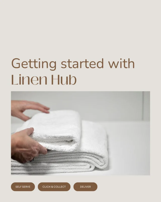Fresh sheets are just a few clicks away!

Step 1: Sign Up. Head to the link in our bio and fill out your details. It takes less than two minutes!

Step 2: Activation. Our dedicated account team will review and activate your account within 48 hours.

Step 3: Order & Relax. Once you get the green light, you’re ready to start using our Linen Hubs.

Simple and seamless, ready to get started? Let’s get you set up!
