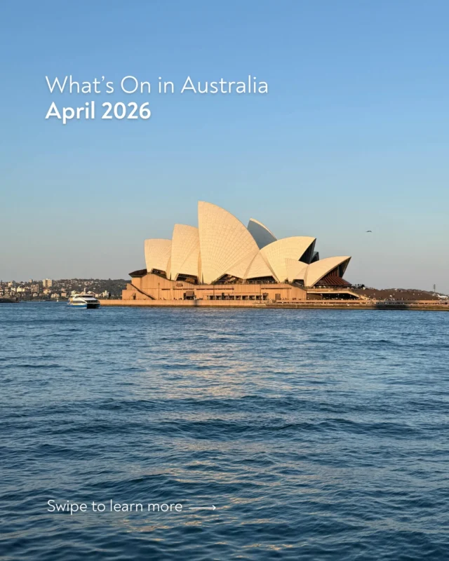 If your April is looking a little empty, this list is an easy fix. There's enough going on this month across the country that you could plan an entirely different trip depending on your mood - coastal, cultural, culinary, you name it. 

Book the flights, figure out the rest later. 🌏

#VisitAustralia #Holiday #Travel #April #Autumn