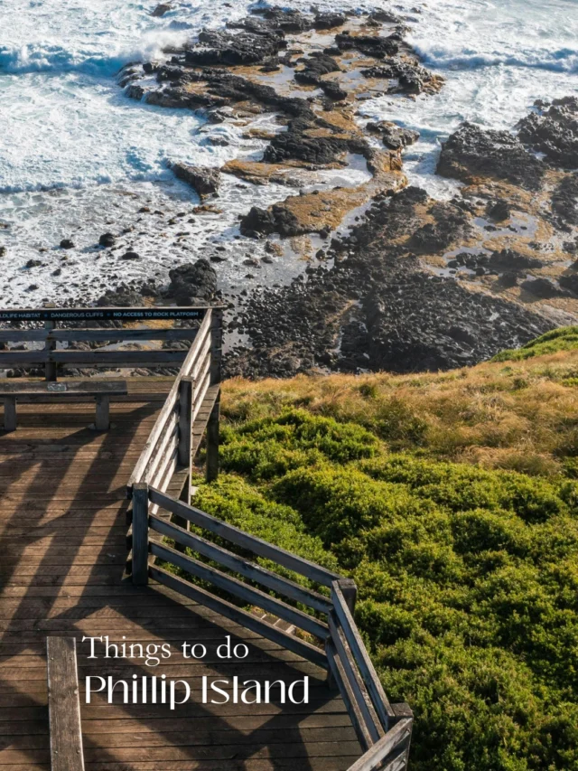 Phillip Island: The perfect mix of wildlife, waves, good food and even better views. 

Thinking of planning a trip? Save this post for your next one!

#PhillipIsland #VisitVictoria #WeekendEscape #CoastalVibes #MelbourneEscape #ExploreAustralia