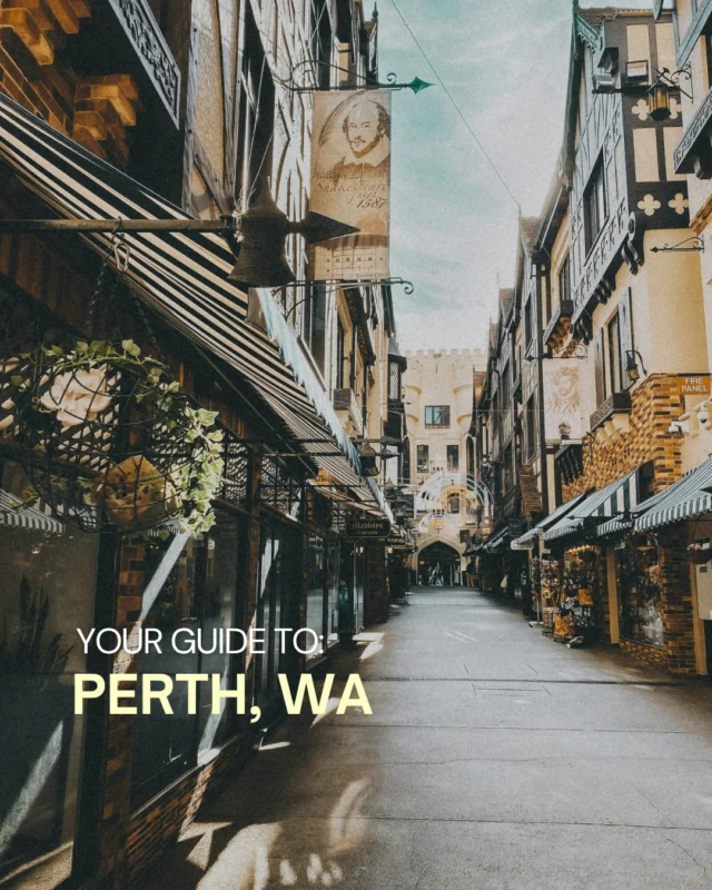 Explore the charming streets of Perth, WA, from the historic architecture to the vibrant markets. Don't miss the stunning views from The Bell Tower or relaxing at Cottesloe Beach. Stroll through Elizabeth Quay, savor the flavors at Fremantle Markets, and enjoy a peaceful day at the Botanic Gardens. Adventure awaits around every corner.

#PERTH #WA #Holiday #Explore #CBD #Coastal