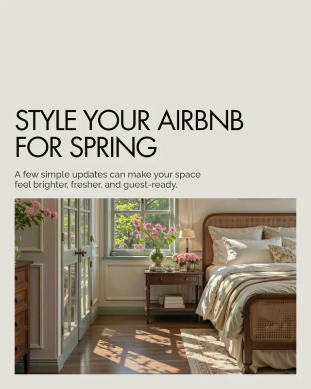 Spring styling inspiration for your property, featuring our favourite Kmart Australia & Spotlight finds. Swipe for easy ways to refresh your space this season. ✨🏡

#SpringStyling #PropertyStyling #AirbnbHost #GuestExperience #LinenHub