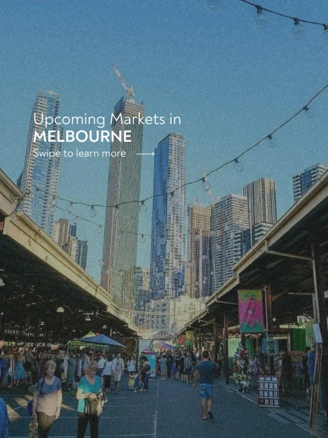 Explore Melbourne's vibrant market scene this season. Indulge in fresh finds at The Corner Market, and refresh your wardrobe at the Xchange Vintage Fashion Market. Don't miss the Queen Vic Summer Night Market and immerse yourself in creativity at The Big Design Market. Mark your calendars for unique shopping experiences!

#VIC #Market #Shopping #Christmas #Xmas